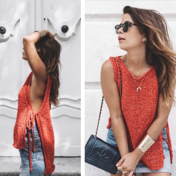 Zara Tops - Zara Open Side Knit Top